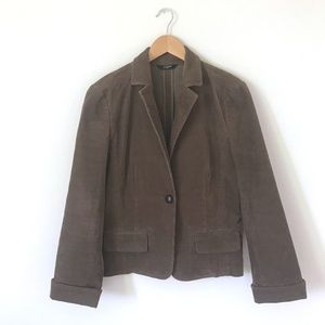 J. Crew Brown Corduroy Blazer